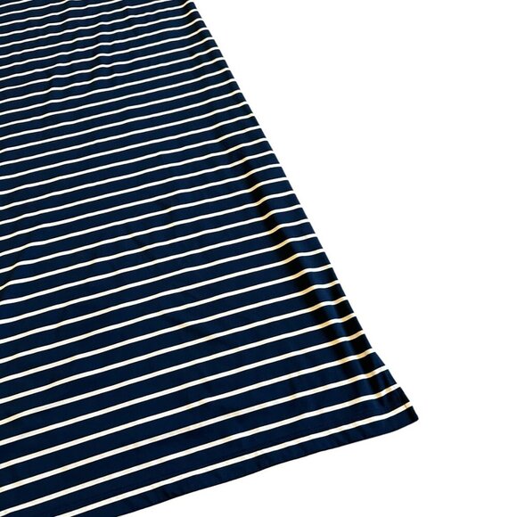 Vineyard Vines Sankaty Navy White Stripe Maxi Dress Stretch Size Small Women's - Picture 6 of 11